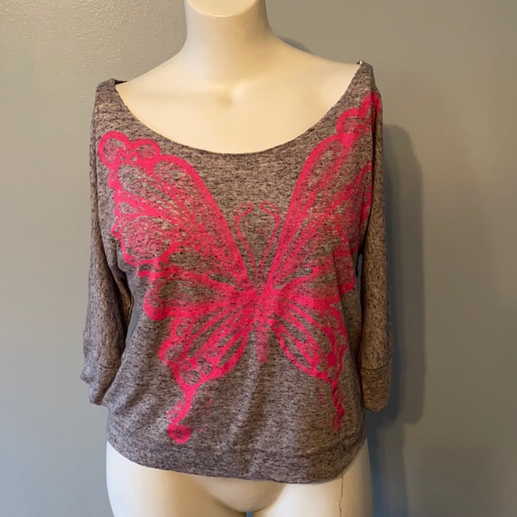 Stranded Tops - Butterfly shirt